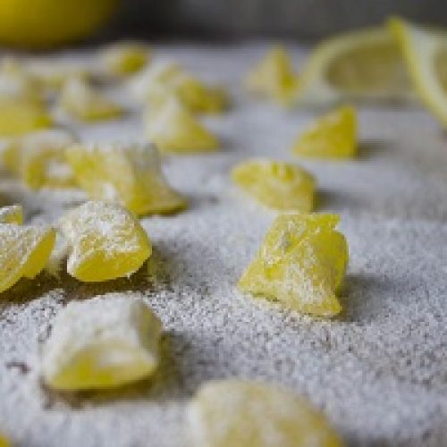 Homemade Lemon Drop Candies - Limoneira