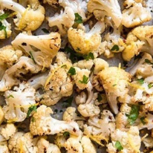 Roasted Cauliflower With Lemon, Garlic & Herbs - Limoneira