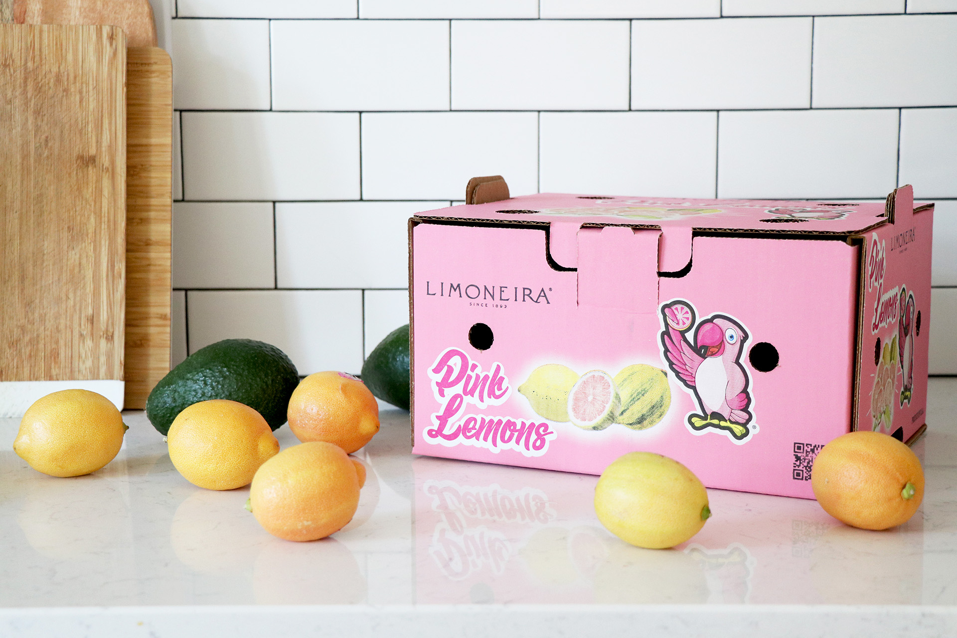 Limoneira Pink Lemons and Avocados